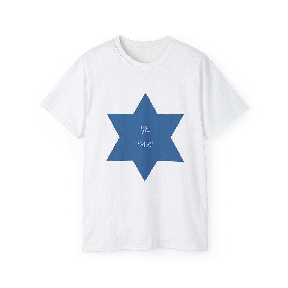 Ani Yehudi Star Unisex Ultra Cotton Tee – Israel Now & Forever