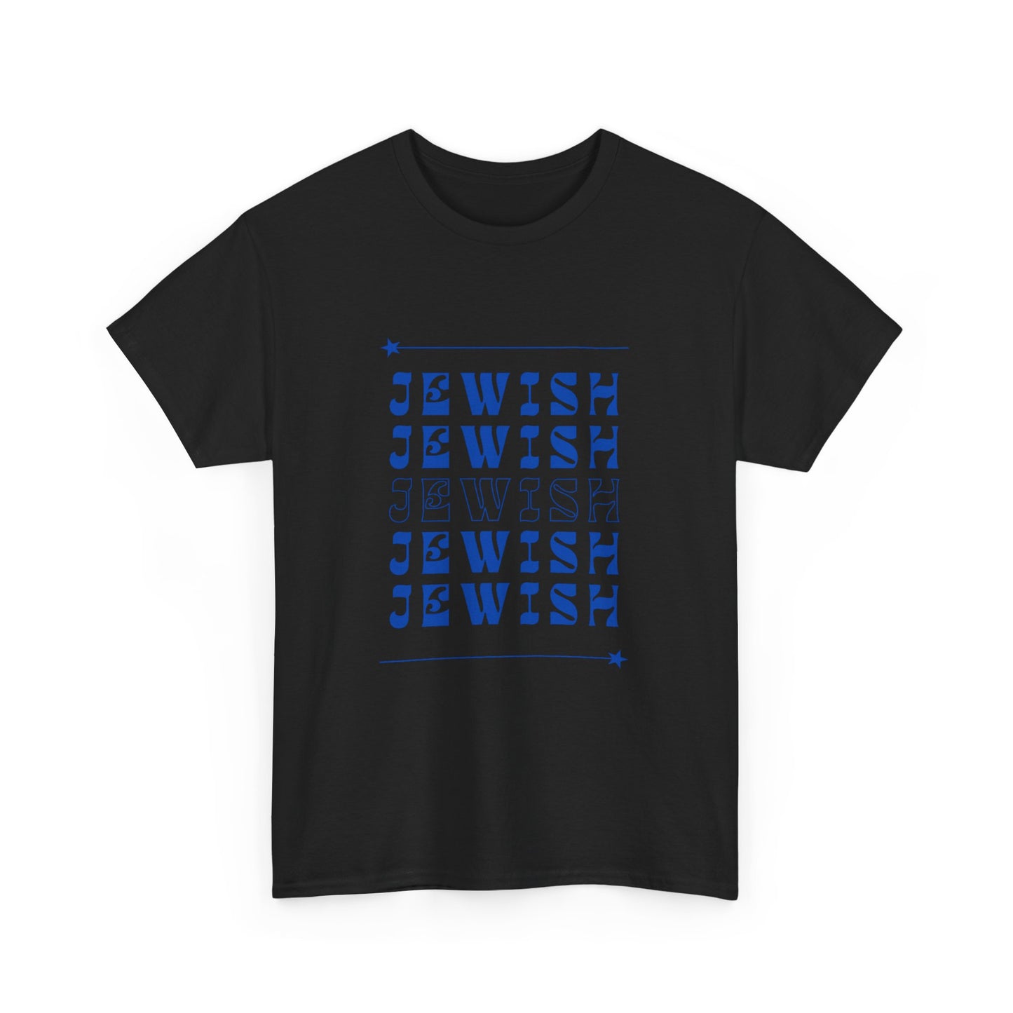 Jewish Jewish Jewish Unisex Heavy Cotton Tee