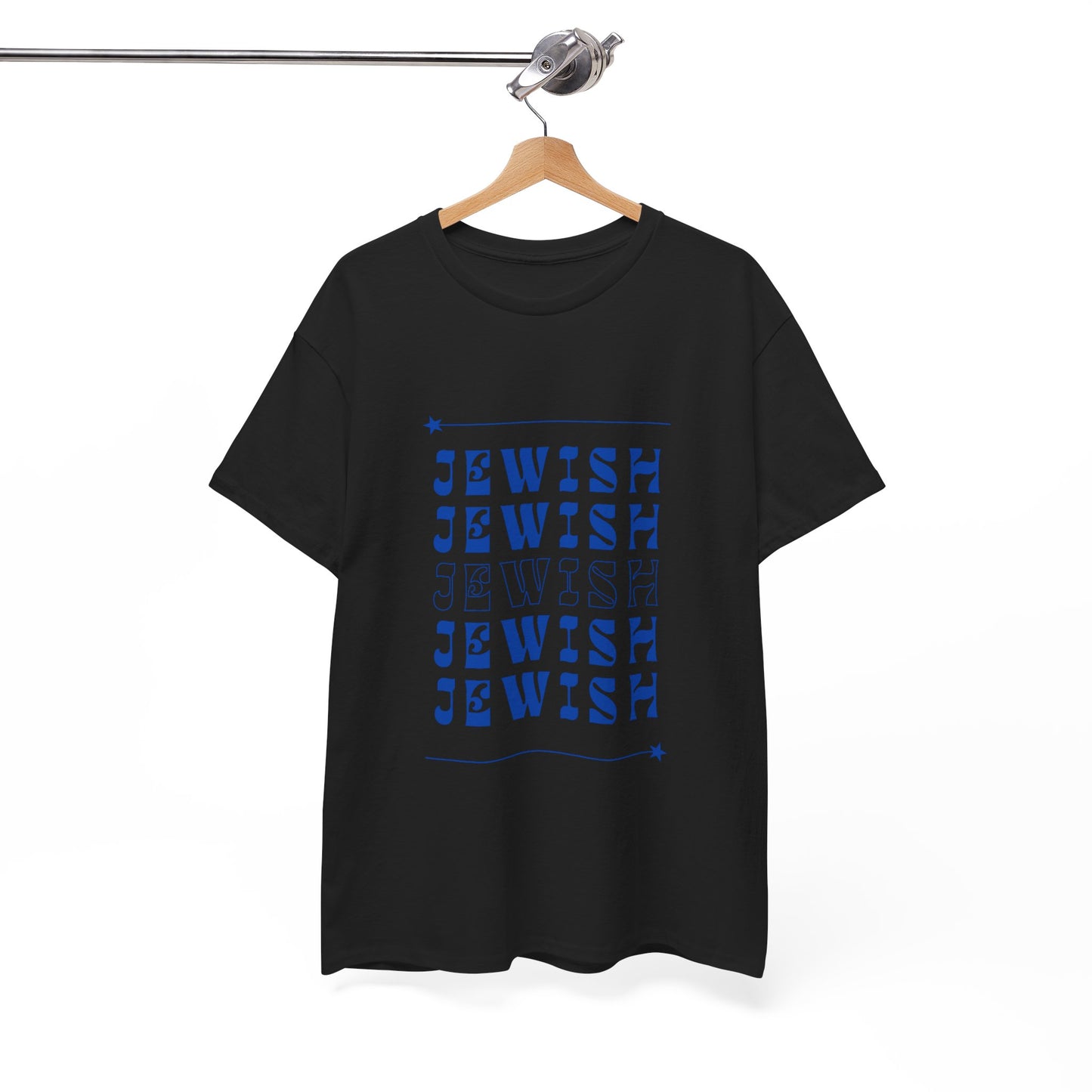 Jewish Jewish Jewish Unisex Heavy Cotton Tee