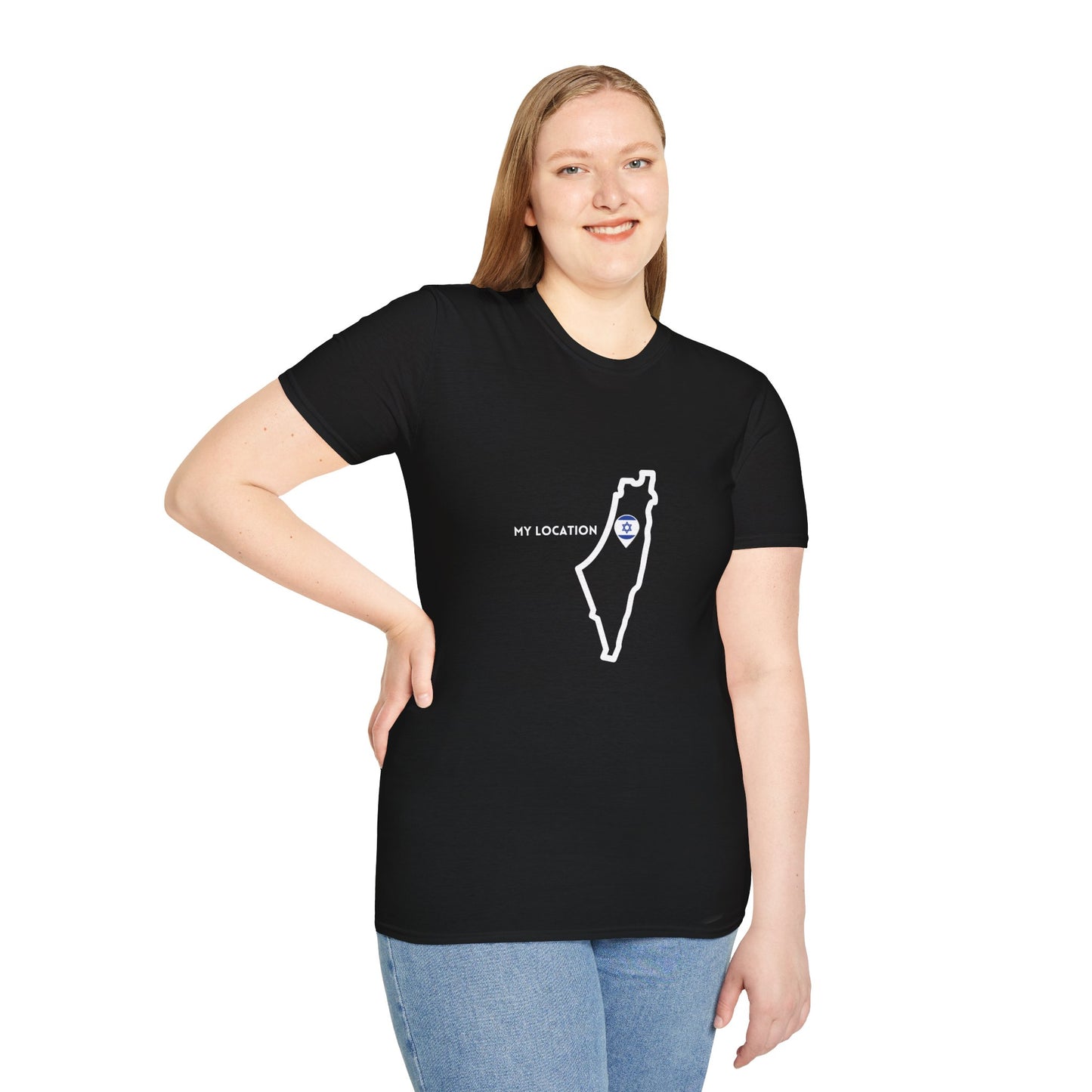 My Location Israel Unisex Softstyle T-Shirt