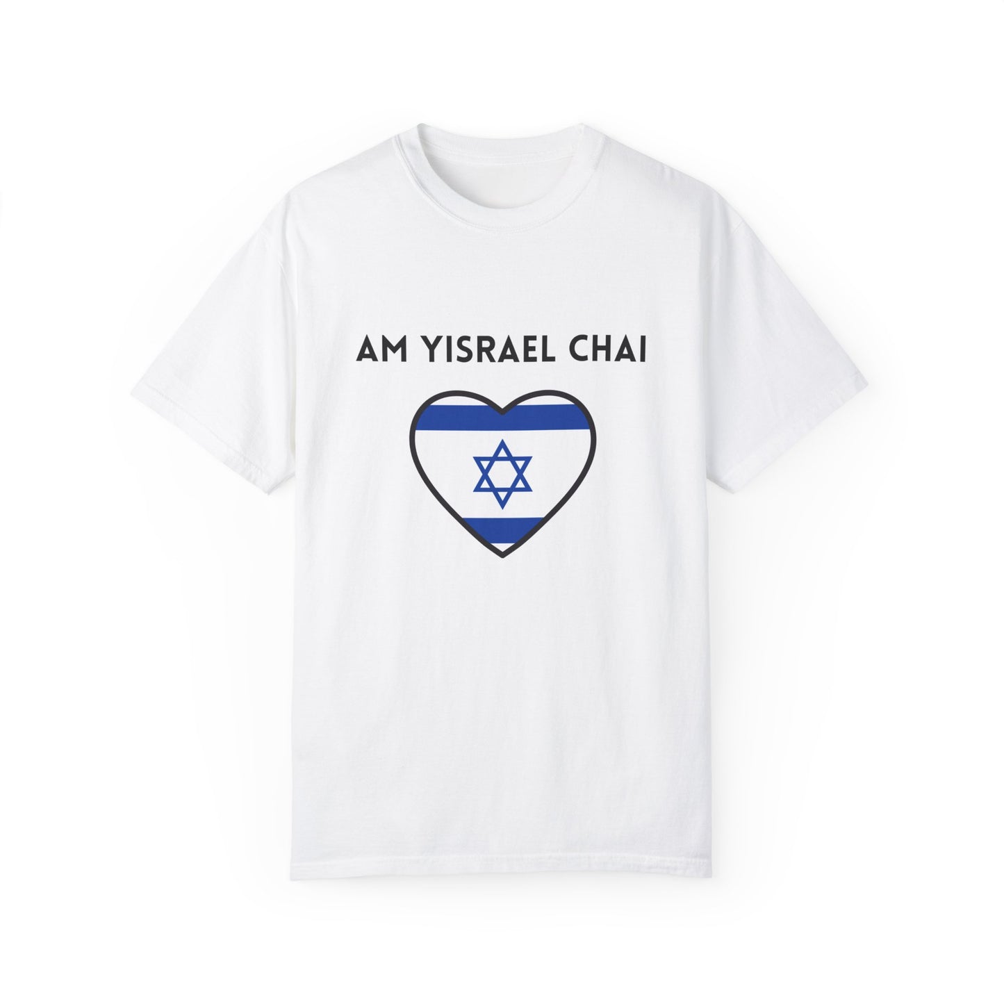 Am Yisrael Chai Unisex Garment-Dyed T-shirt