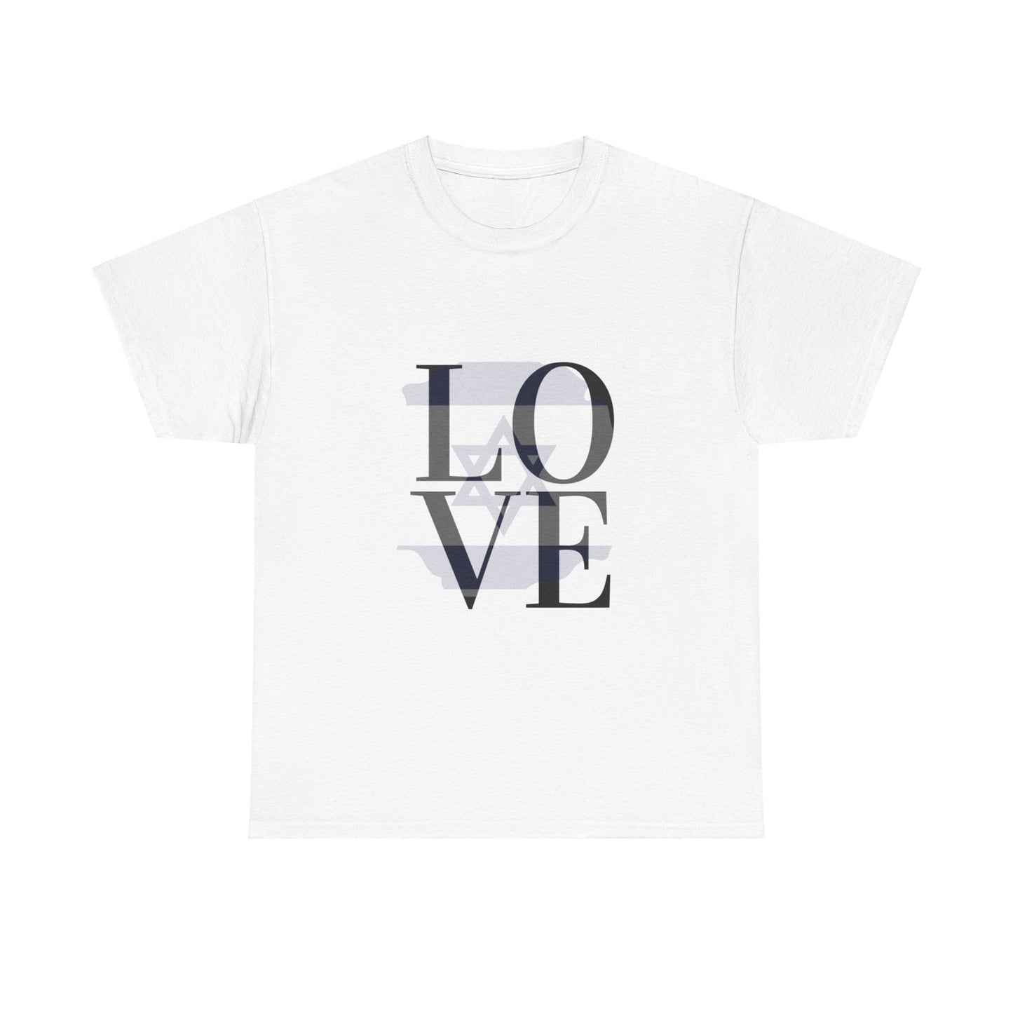 Love Faded Flag Unisex Heavy Cotton Tee