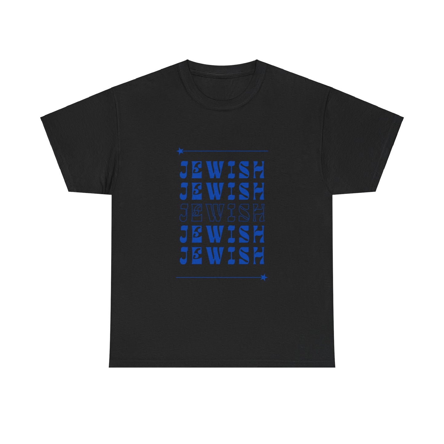 Jewish Jewish Jewish Unisex Heavy Cotton Tee